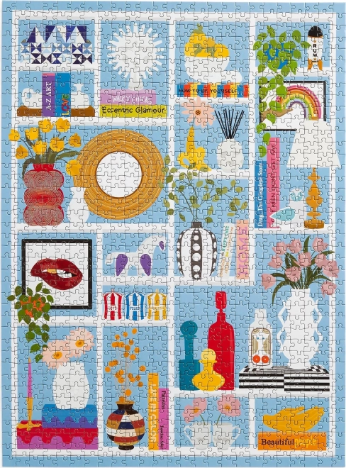 GALISON Puzzle Jonathan Adler - Shelfie 1000 kosov