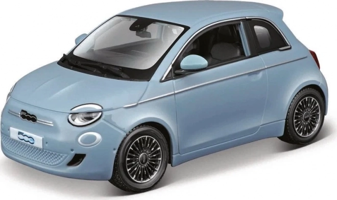 Kovinski model Fiat 500e 2023 Modra
