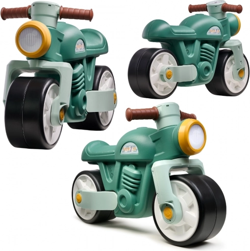 Falk otroško poganjalno motorno kolo Retro zelena