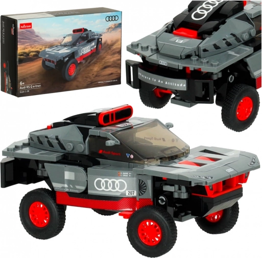 Gradbeni komplet Rastar Audi RS Q e-tron 1:30, 376 delov