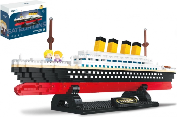 Gradbeni komplet mini KOCO Titanic, 1510 kosov