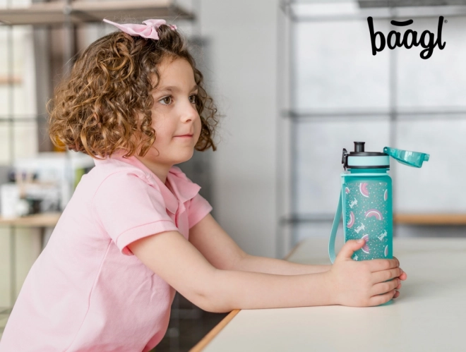 BAAGL Tritanova steklenica za pitje Mavrica, 500 ml