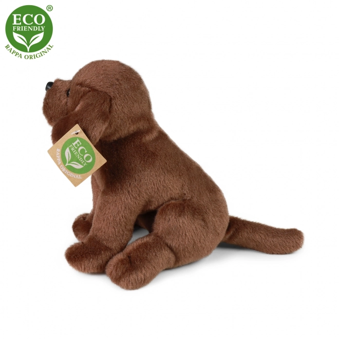 Plišasti pes labradorec sedeči 20 cm EKO-PRIJAZEN