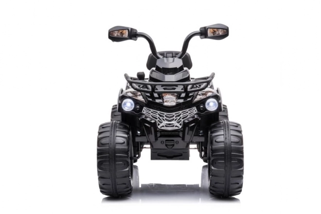Črni otroški akumulatorski quad Madman