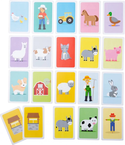 Kartanjska igra Snap! Kmetija od Bigjigs Toys