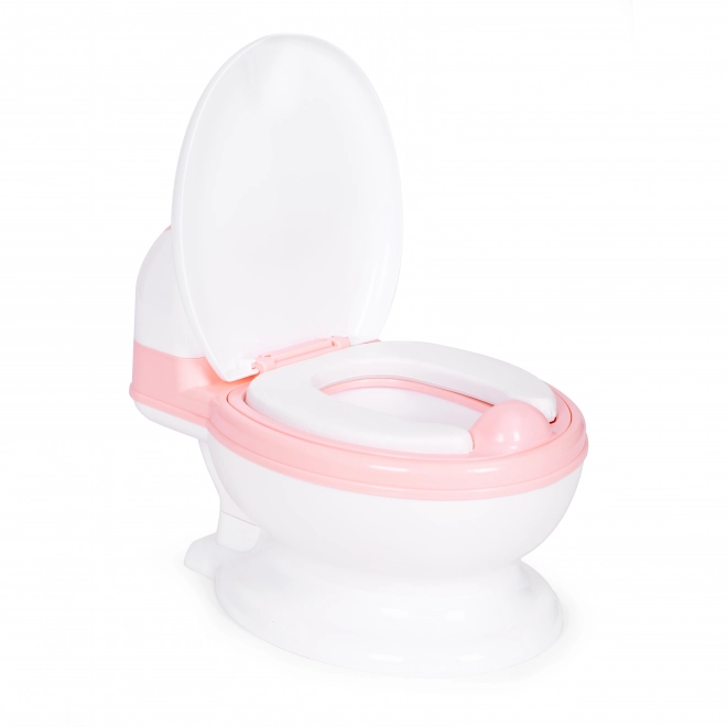 WC sedež z odstranljivo vložkom, zaprto otroško straniščno desko in krtačo ECOTOYS