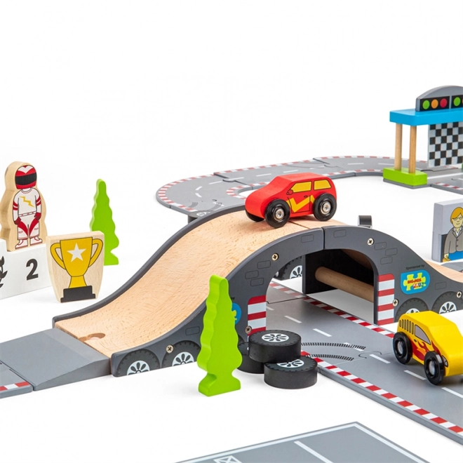Bigjigs Rail Lesena proga dirkalni dan