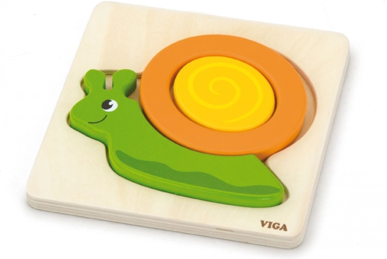 Debeli leseni koščki za majhne roke