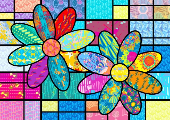 Enjoy Puzzle Dizajnerski Vzorci 1000 Kosov