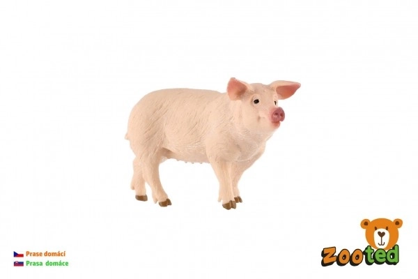Prase domači zooted plast 10cm v sáčku