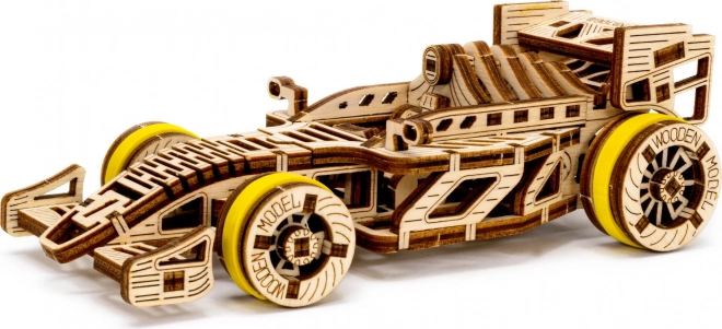 WOODEN CITY 3D sestavljanka Dirkalni avto Bolid 108 delov