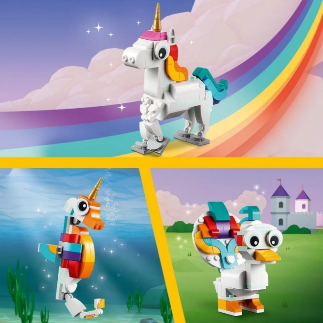 LEGO Creator 3v1 31140 Čarobni samorog