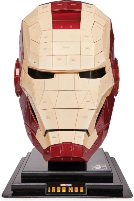 4D Build čelada Iron Mana – sestavljanka 3D puzzle na stojalu