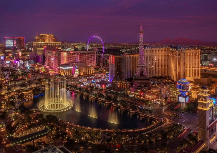 Sestavljanka Las Vegas, ZDA 1000 delov