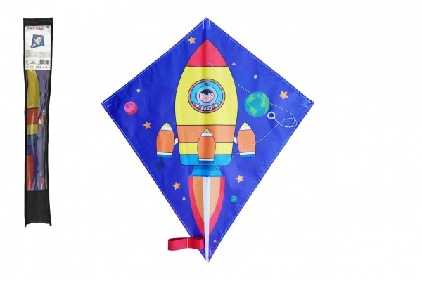 Leteči zmaj Vesoljska raketa 70x60 cm