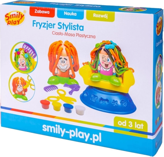 Smily Play plastelin frizerski komplet Stylistka