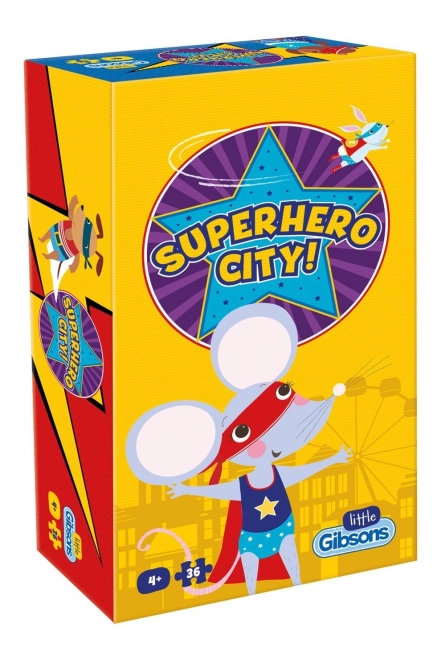 Otroške sestavljanke Superhero City 36 kosov