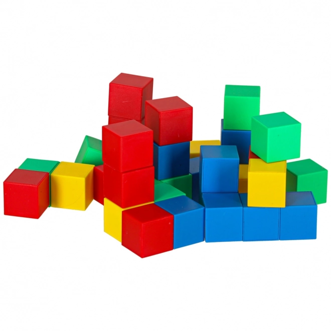 Magnetne gradbene kocke - kubični set 64 kosov