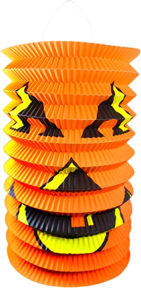 Halloweenski lampijon buča 15 cm
