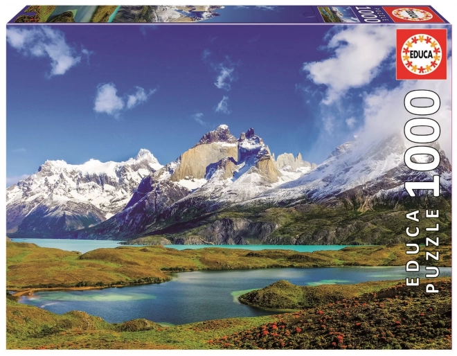 Educa sestavljanka Torres del Paine, Patagonija 1000 kosov