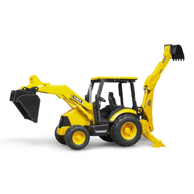Bruder traktor JCB MIDI čelni nakladalec z bagrom