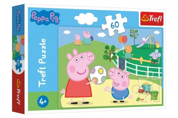 Sestavljanka - Prašiček Pepa 60 kosov