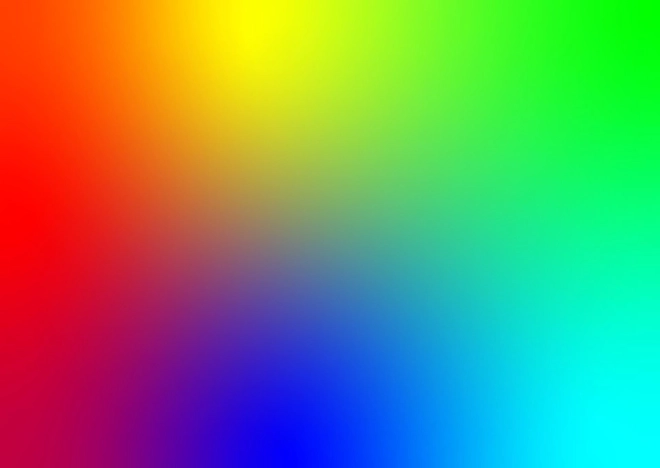 Miselna sestavljanka barvni mavrični gradient 1000 koščkov