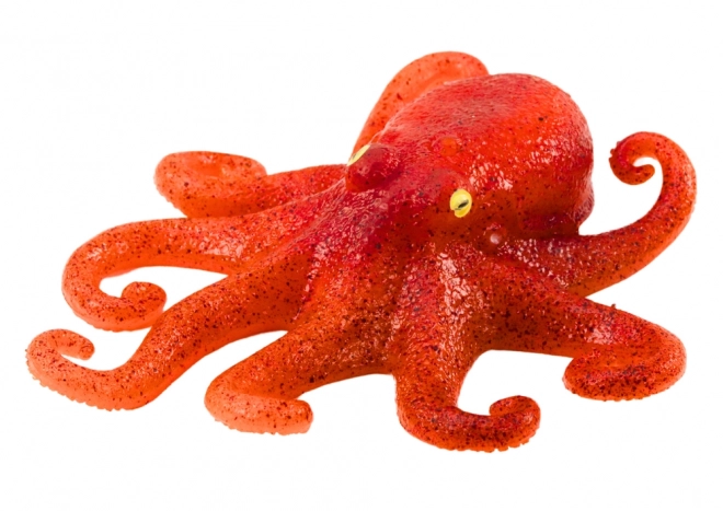 Sea World Oranžna gumijasta figura hobotnice