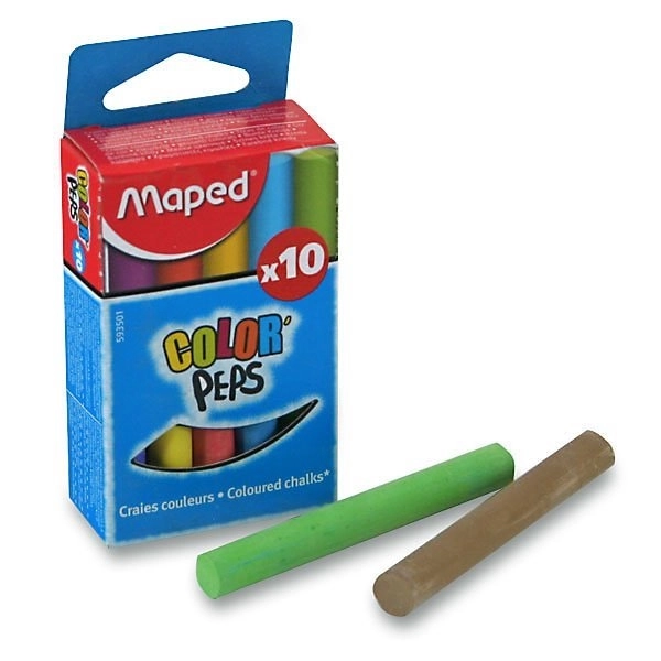 Barvne krede Maped 10 kos