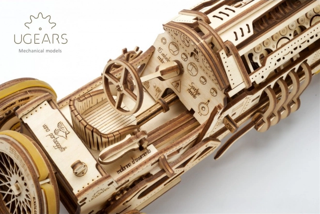 Ugears 3D sestavljanka - U9 Grand Prix avtomobil 348 kosov
