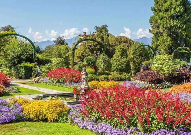 Sestavljanka 1000 koščkov – vrt Villa Pallavicino RAVENSBURGER