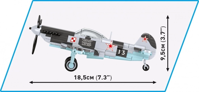 Komplet letala Jakovljev Yak-1b