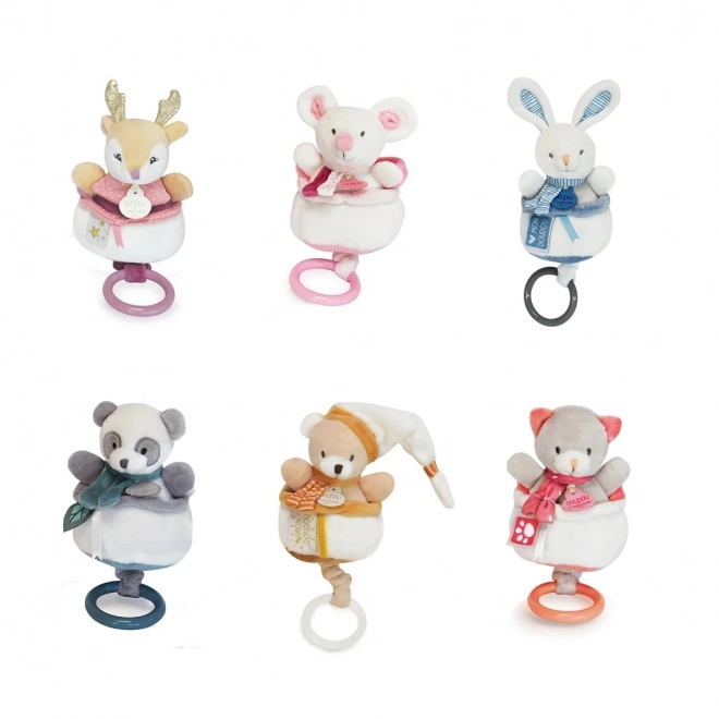 Doudou plišasta glasbena igrača 20 cm