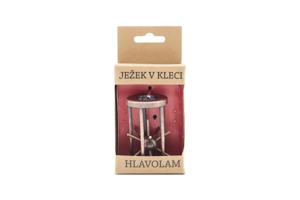 Uganka - ježek v kletki