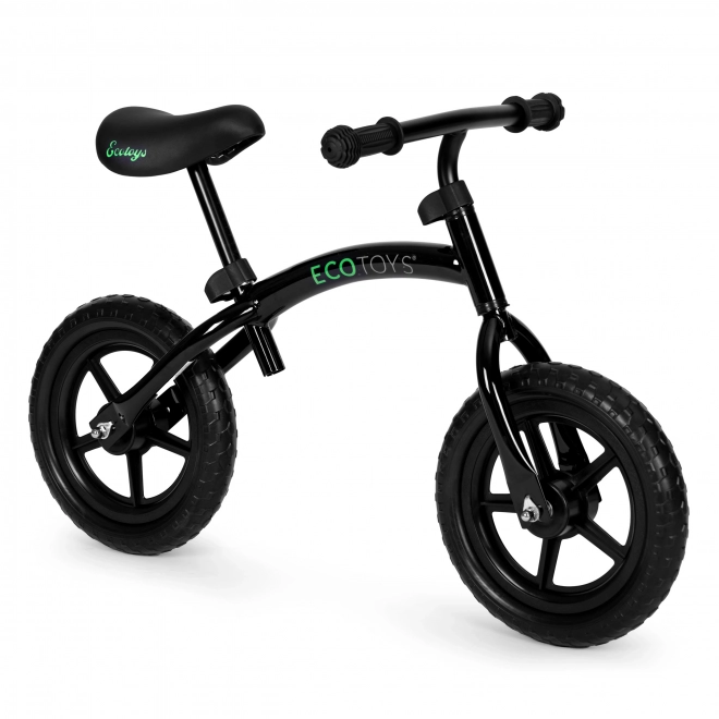 Otroški poganjalec ECOTOYS, črne barve