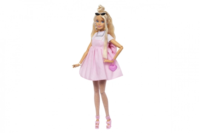 Barbie Deluxe Manekenka obleka s pentljo