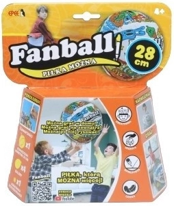 Fanball - Pločevinka za žoge, oranžna