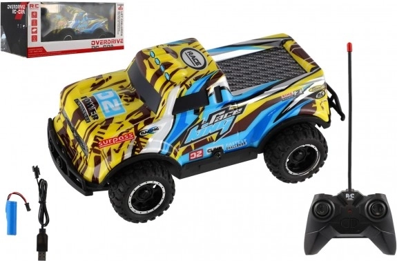 RC terensko vozilo pick-up 27 MHz 17 cm z polnilnim akupakom