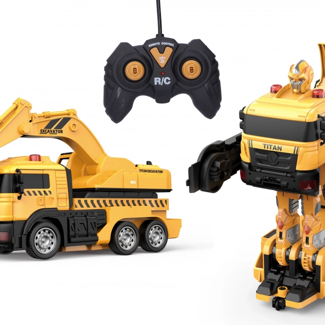 RC avtorobot – transformirajoči bager 29 cm