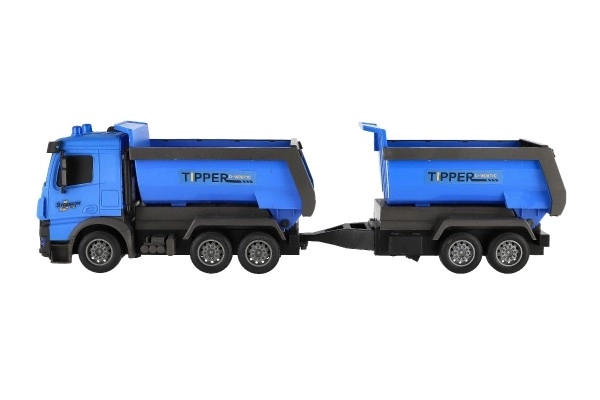 Tovornjak s prikolico TIPPER plastika 50cm