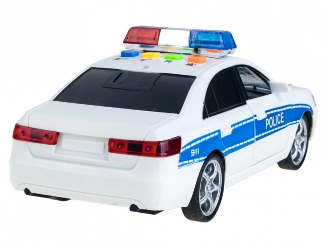 Policijski avto z zvočnimi in svetlobnimi učinki