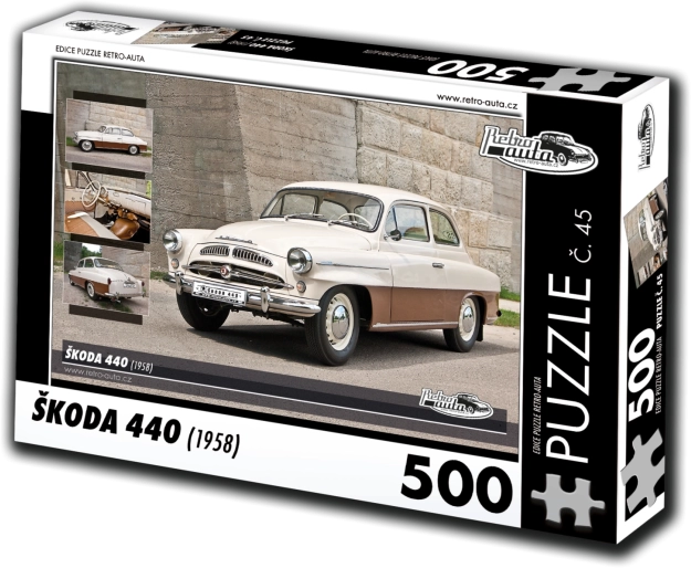 Sestavljanka RETRO-AVTOMOBILI Škoda 440 – 500 kosov