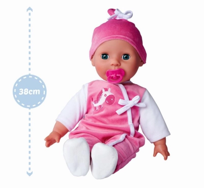 Punčka Laura z otroškim čebljanjem 38 cm