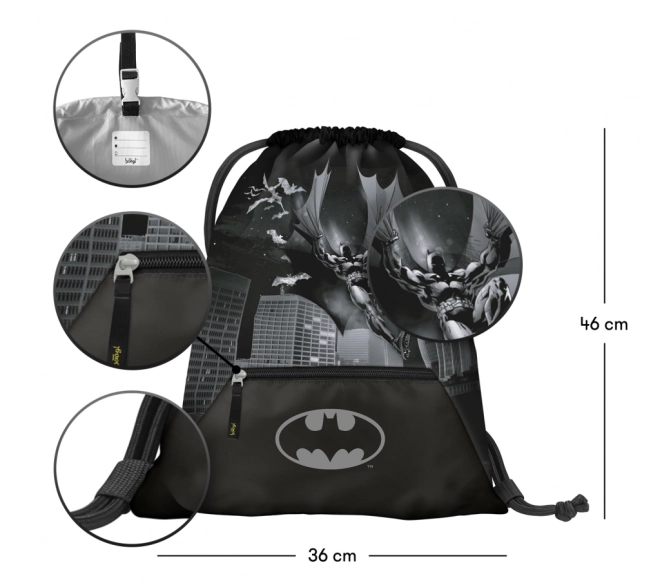 BAAGL Šolski nahrbtnik Batman Dark City