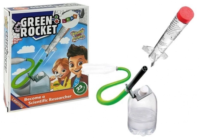 DIY izobraževalna raketa na stisnjen zrak