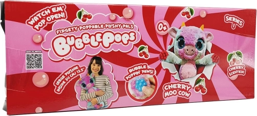 Dišeča plišasta živalca Bubble Pops – češnjeva kravica
