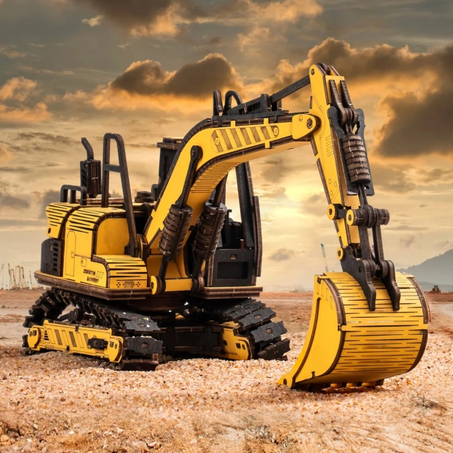 RoboTime lesene 3D puzzle - Bager