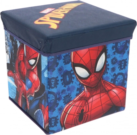 Cozy Noxxiez shranjevalna škatla in tabure SPIDERMAN 30 × 30 × 30 cm
