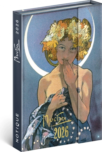 Tedenski magnetni dnevnik Alfons Mucha 2026
