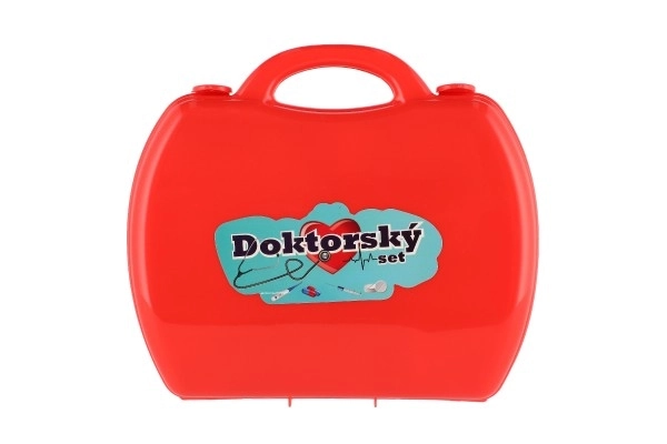 Komplet doktor/plastični zdravnik v plastičnem kovčku v blisterju 23x40x4cm